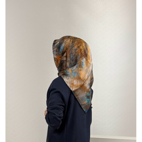 La Boutique Aurenvy Blue (Mavi Dokunuş Eşarp)