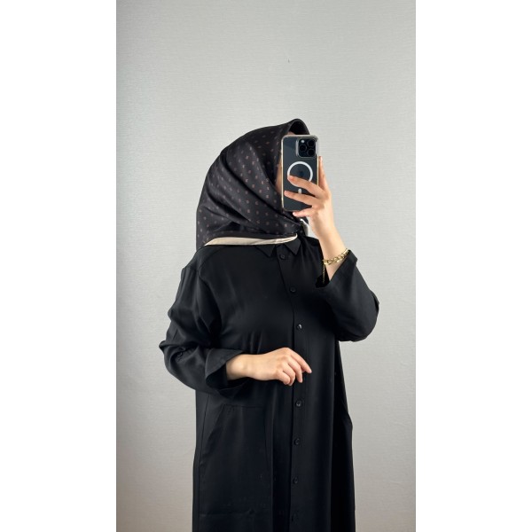 Armine Nostalji Twill İpek Eşarp
