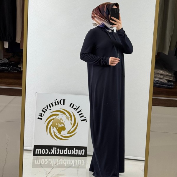 NURCAN ÇETİN Luna Bamboo Penye Elbise
