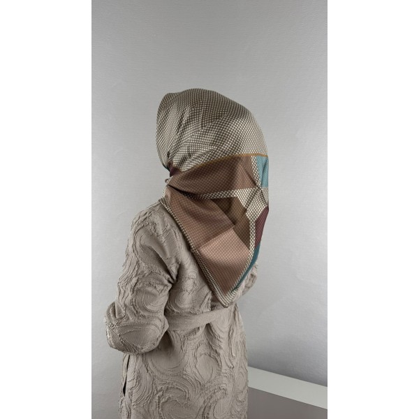 Armine Nostalji Twill İpek  Eşarp