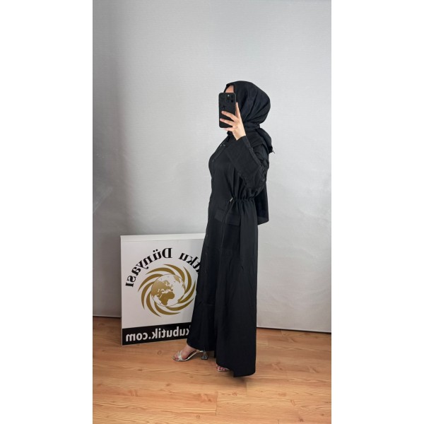 MICCA Lyocell Beli Ayarlanabilir Tesettür Kap