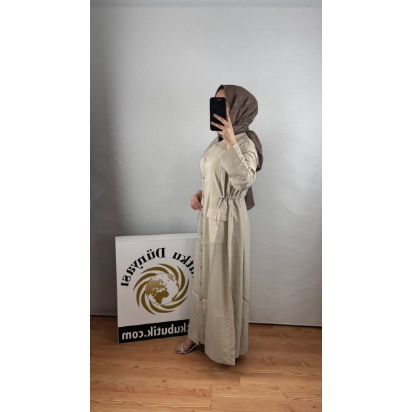 MICCA Lyocell Beli Ayarlanabilir Tesettür Kap